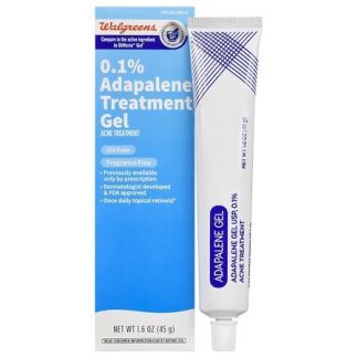 Walgreens 0.1% Adapalene Treatment Gel - 45g