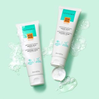 Sephora Collection Smoothing Cleanser With AHA + BHA 125ml
